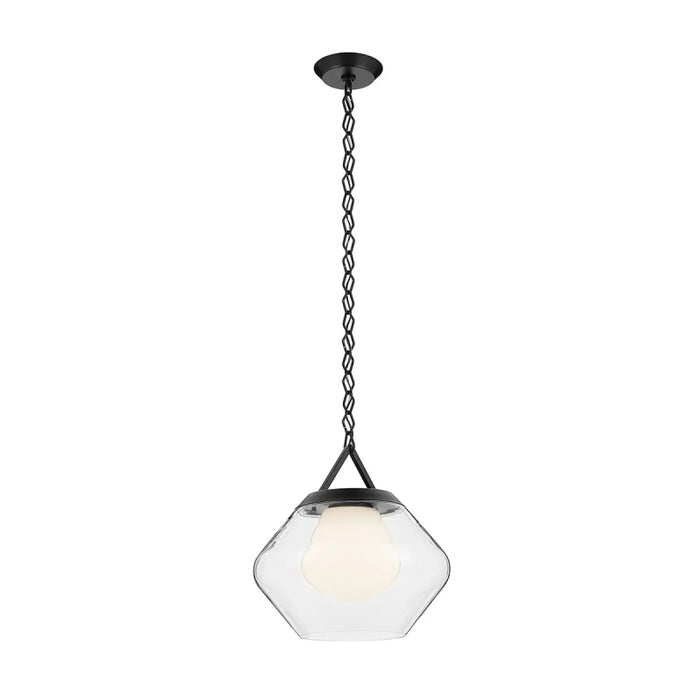 Kichler 52783 Nella 1-lt 17" Pendant - Black