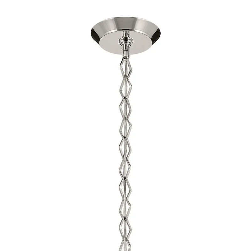 Kichler 52783 Nella 1-lt 17" Pendant - Polished Nickel