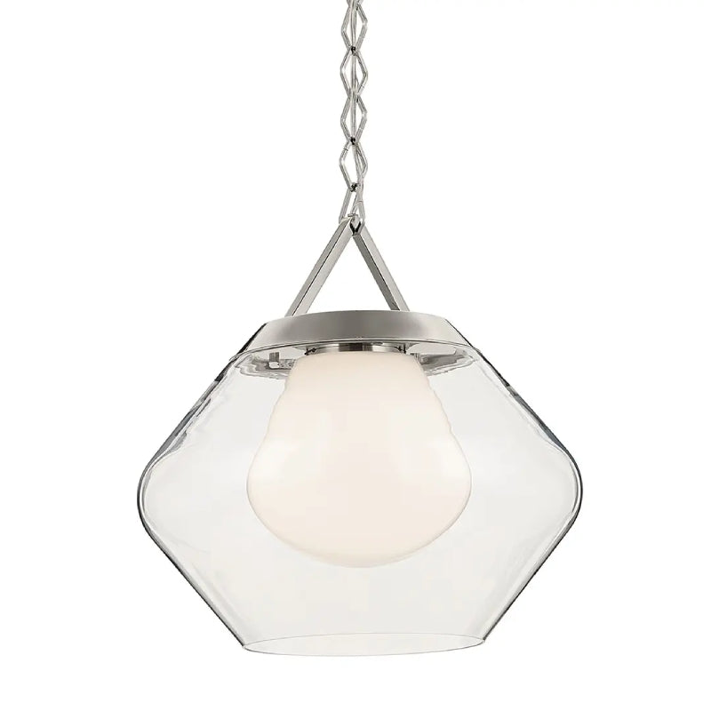Kichler 52783 Nella 1-lt 17" Pendant - Polished Nickel