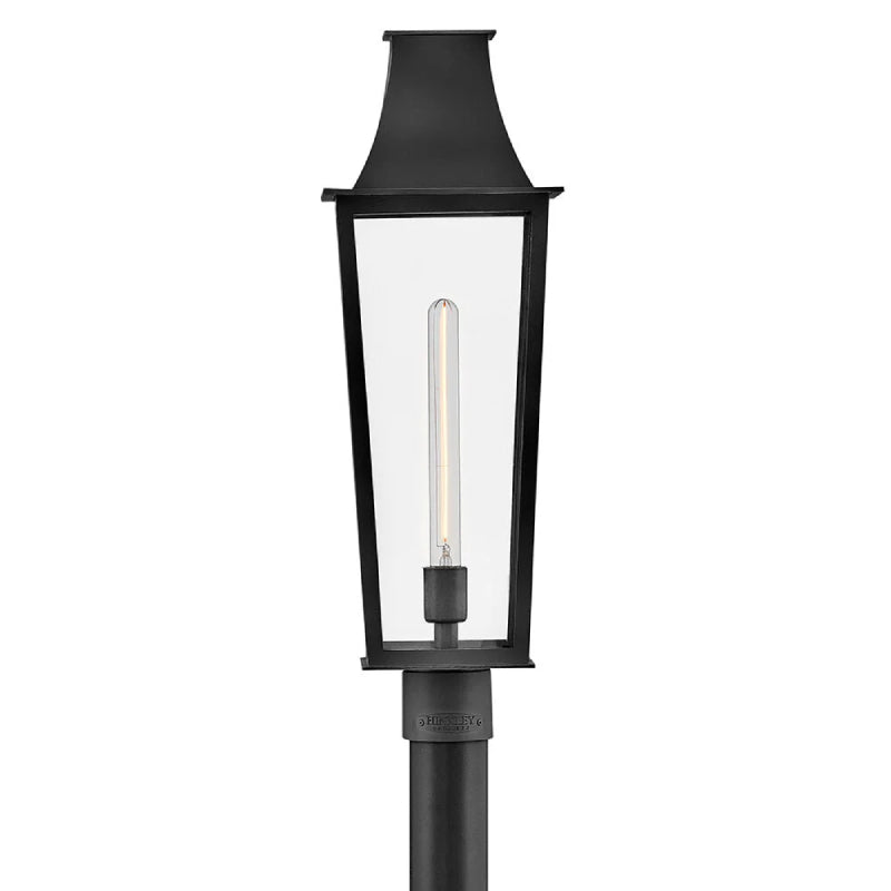 Hinkley 28891 Georgetown 1-lt 26" Tall LED Outdoor Post Top Lantern - Black