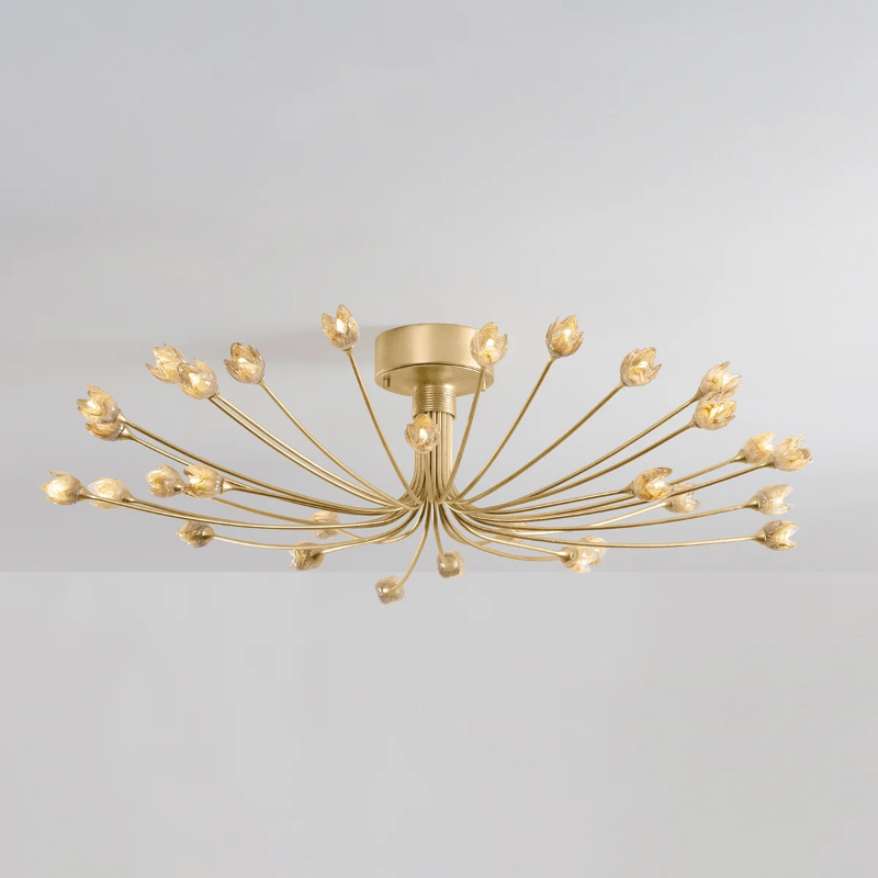 Hudson Valley 5430 Falkirk 30-lt 42" LED Semi Flush Mount