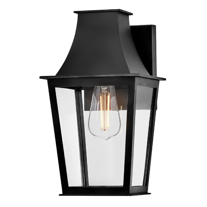Hinkley 28890 Georgetown 1-lt 13" Tall LED Outdoor Wall Lantern - Black