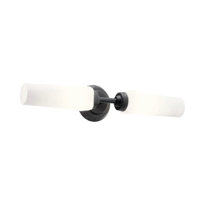 Kichler 55074 Truby 2-lt 21" Vanity Light-Black