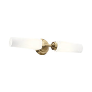 Kichler 55074 Truby 2-lt 21" Vanity Light-Champagne Bronze
