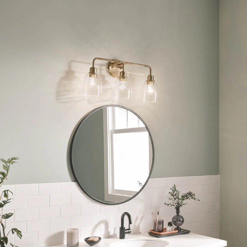 Kichler 55102 Meller 3-lt 24" Vanity Light