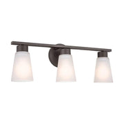 Kichler 55121 Stamos 3-lt 22" Vanity Light-Olde Bronze