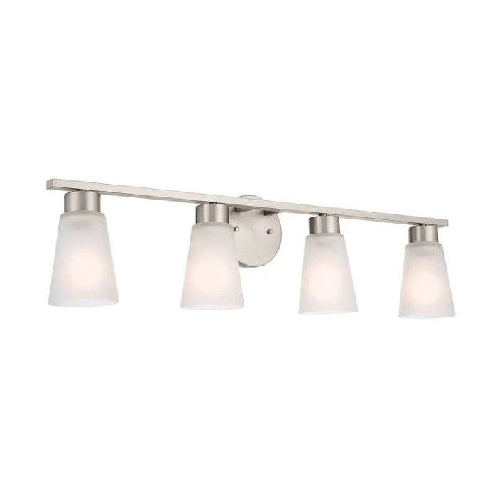 Kichler 55122 Stamos 4-lt 31" Vanity Light-Brushed Nickel