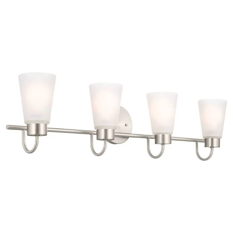 Kichler 55127 Erma 4-lt 33" Vanity Light-Brushed Nickel