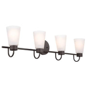 Kichler 55127 Erma 4-lt 33" Vanity Light-Olde Bronze