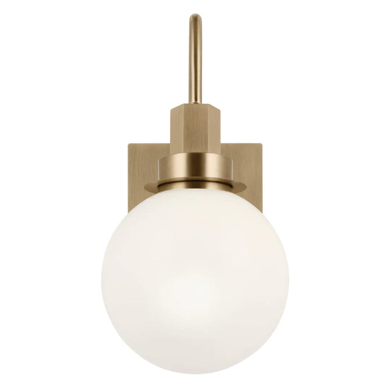 Kichler 55149 Hex 1-lt 12" Tall Wall Sconce-Champagne Bronze