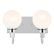 Kichler 55150 Hex 2-lt 14" Vanity Light-Chrome