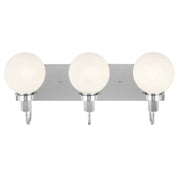 Kichler 55151 Hex 3-lt 23" Vanity Light-Chrome