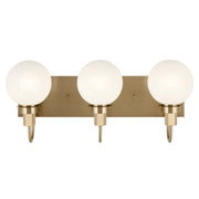 Kichler 55151 Hex 3-lt 23" Vanity Light-Champagne Bronze
