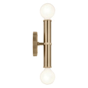 Kichler 55159 Torche 2-lt 10" Tall Wall Sconce-Champagne Bronze