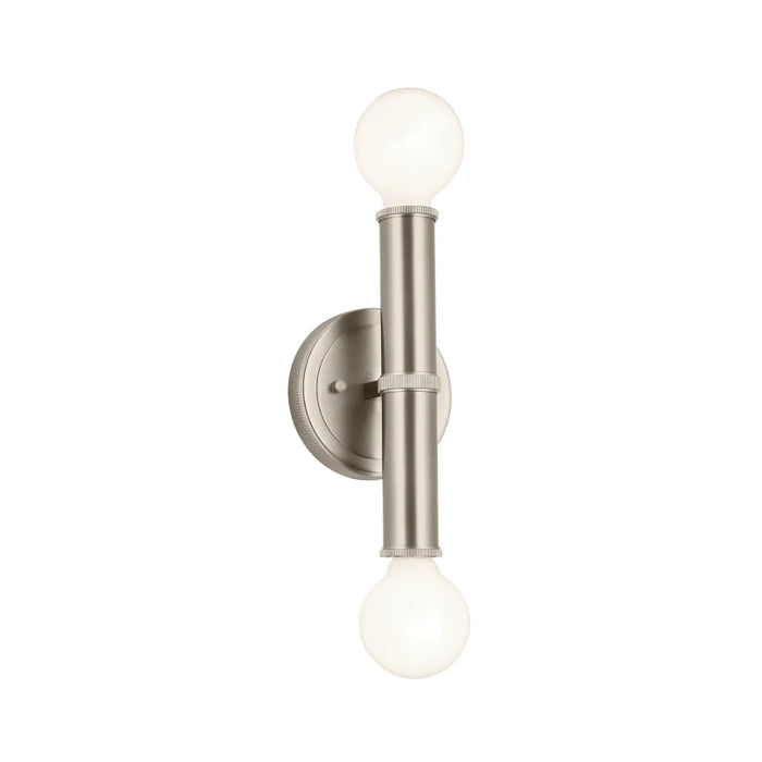 Kichler 55159 Torche 2-lt 10" Tall Wall Sconce-Brushed Nickel