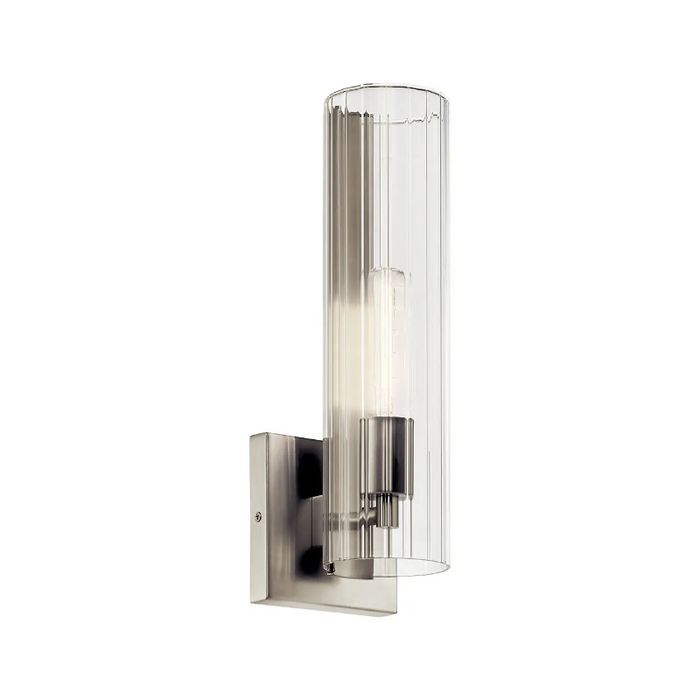Kichler 55165 Jemsa 1-lt 14" Tall Wall Sconce - Brushed Nickel