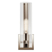 Kichler 55165 Jemsa 1-lt 14" Tall Wall Sconce-Polished Nickel