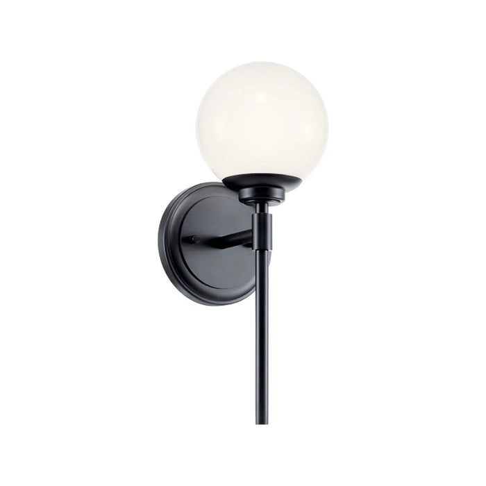 Kichler 55170 Benno 1-lt 14" Tall Wall Sconce-Black