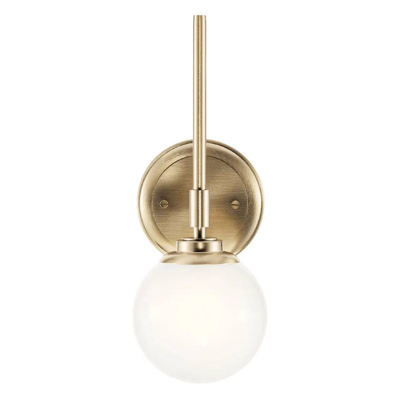 Kichler 55170 Benno 1-lt 14" Tall Wall Sconce-Champagne Bronze