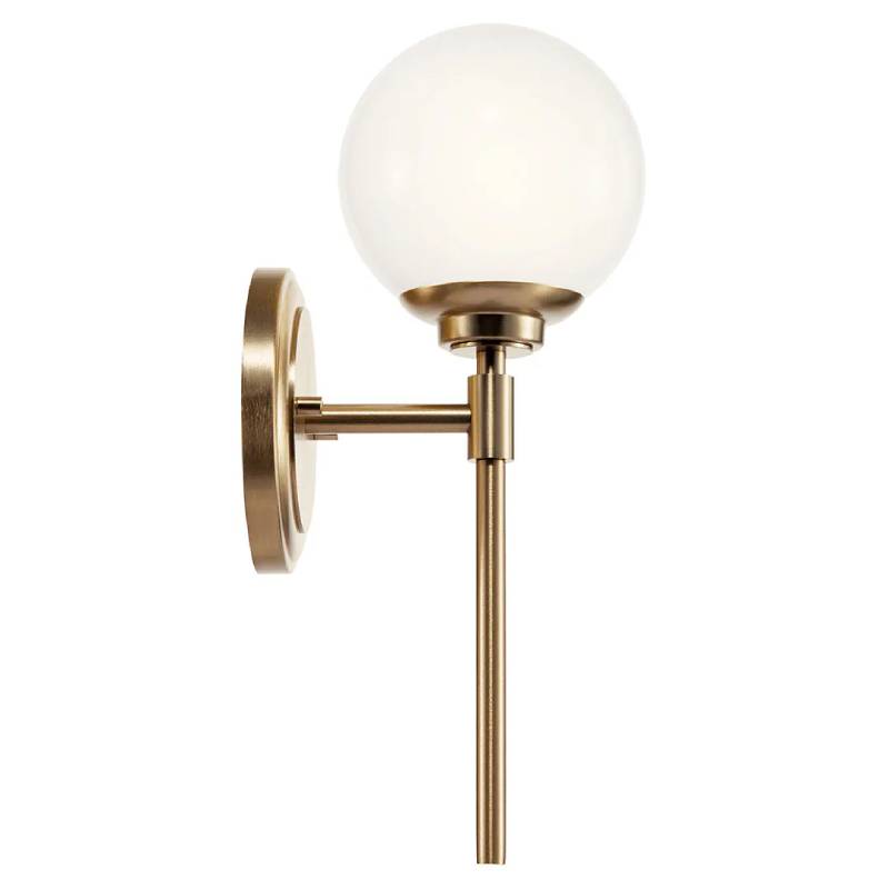 Kichler 55170 Benno 1-lt 14" Tall Wall Sconce-Champagne Bronze