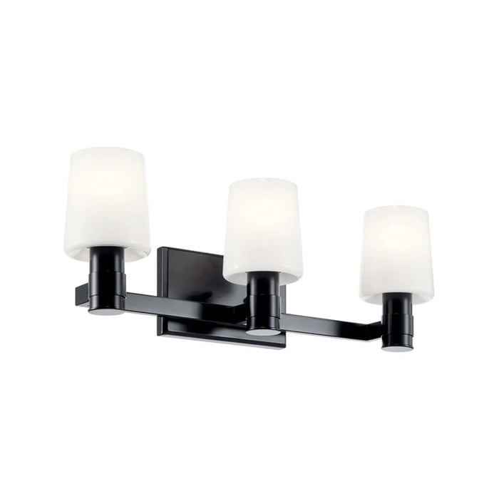 Kichler 55176 Adani 3-lt 24" Vanity Light-Black