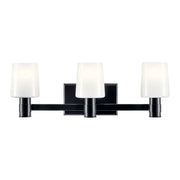 Kichler 55176 Adani 3-lt 24" Vanity Light-Black