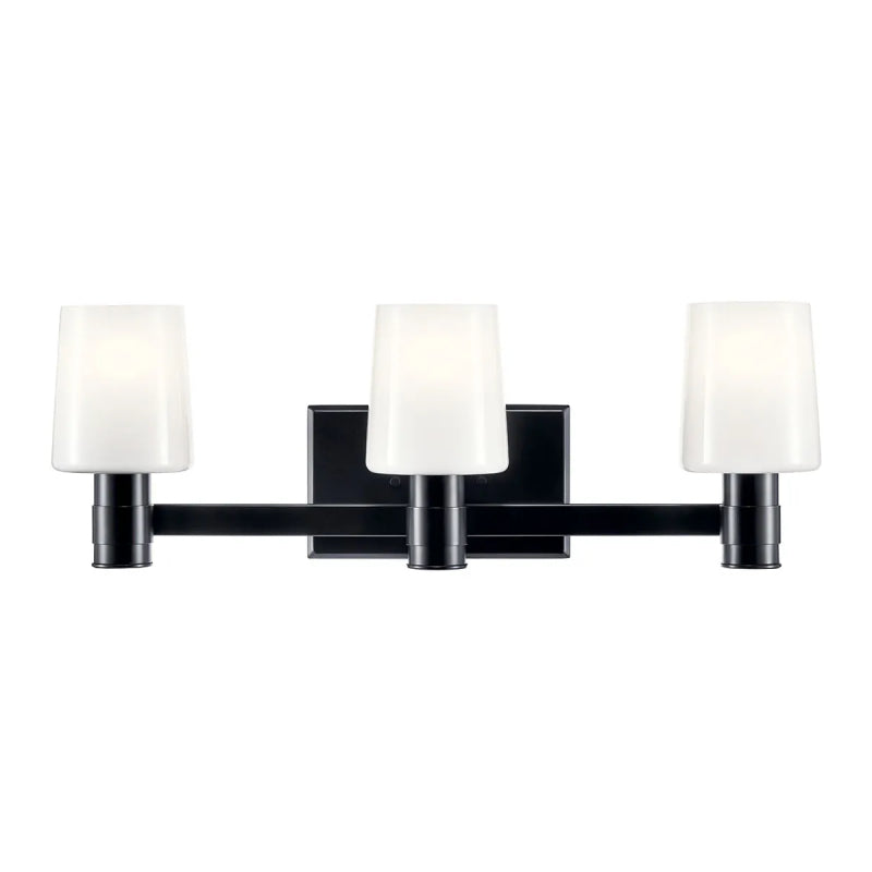 Kichler 55176 Adani 3-lt 24" Vanity Light-Black