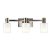 Kichler 55176 Adani 3-lt 24" Vanity Light-Brushed Nickel