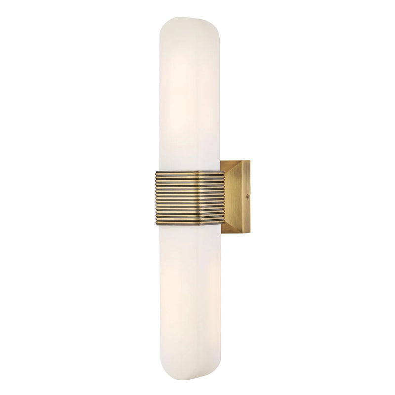 Hinkley 55182 Cotes 2-lt 21" Tall LED Wall Sconce - Lacquered Brass