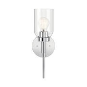 Kichler 55183 Madden 1-lt 15" Tall Wall Sconce - Chrome
