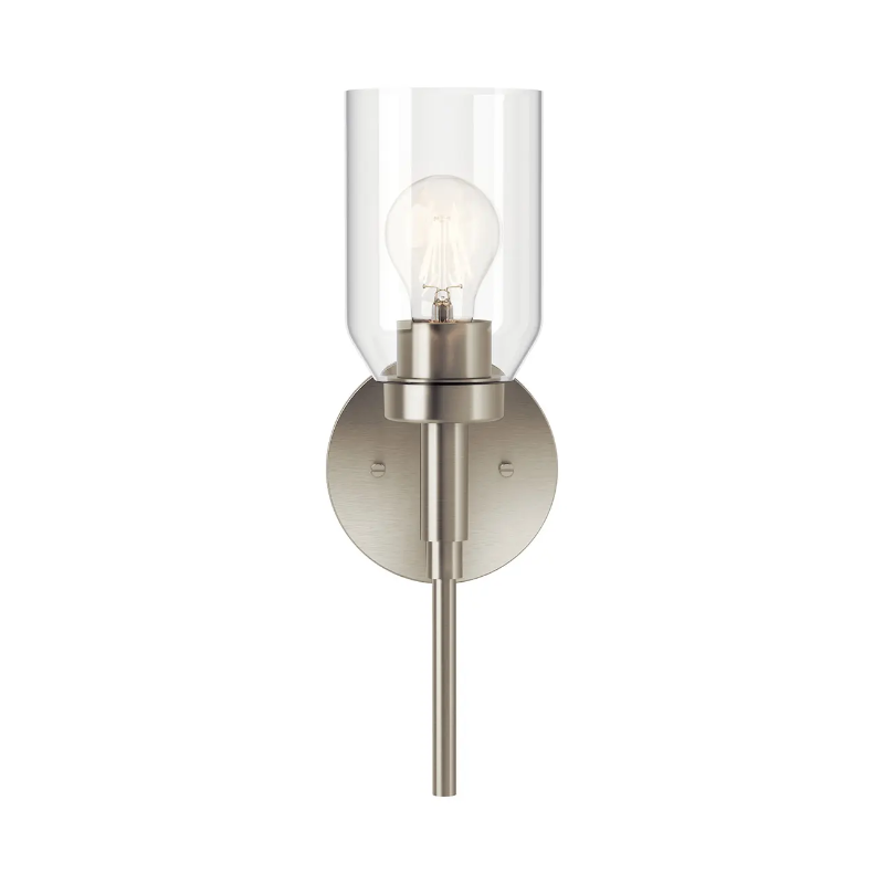 Kichler 55183 Madden 1-lt 15" Tall Wall Sconce - Brushed Nickel
