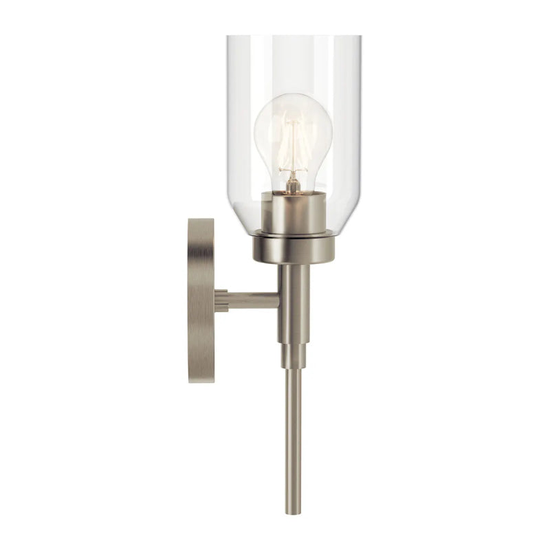 Kichler 55183 Madden 1-lt 15" Tall Wall Sconce - Brushed Nickel