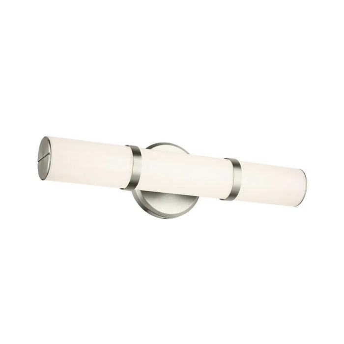 Kichler 55187 Rosh 1-lt 18" LED Vanity Light, 5 CCT Selectable - Brushed Nickel