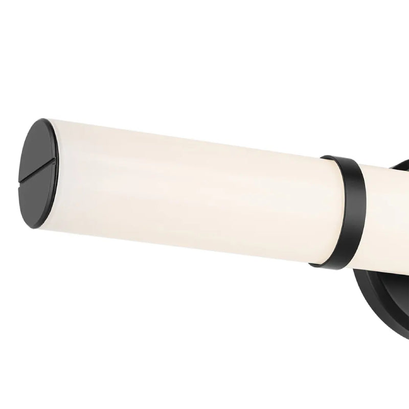 Kichler 55188 Rosh 1-lt 24" LED Vanity Light, 5 CCT Selectable - Black