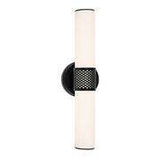 Kichler 55191 Sashi 1-lt 18" LED Vanity Light, 5 CCT Selectable - Black