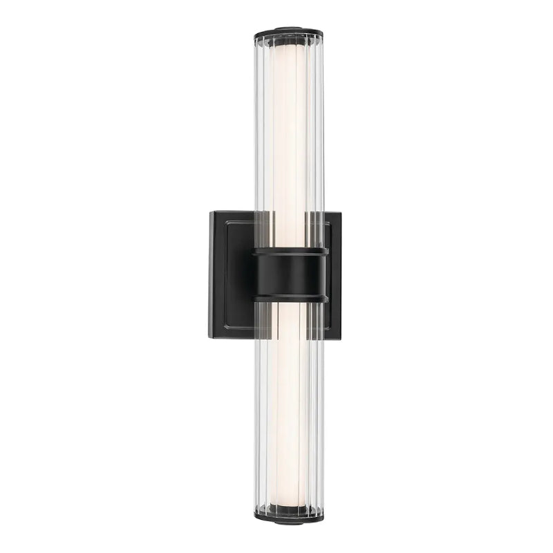 Kichler 55195 Laurene 1-lt 19" LED Vanity Light - Black