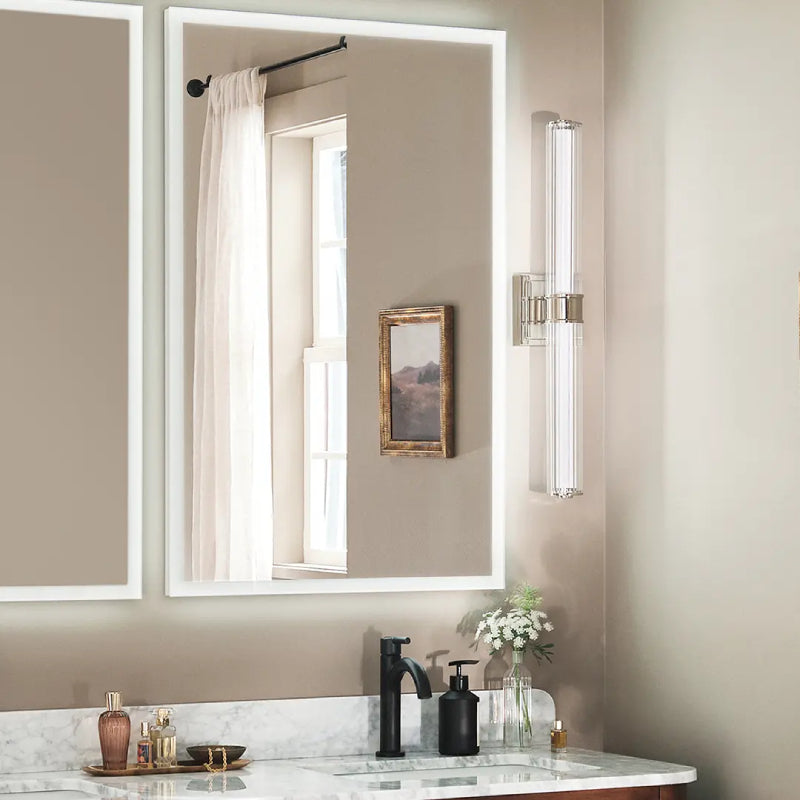 Kichler 55196 Laurene 1-lt 27" LED Vanity Light - Polished Nickel