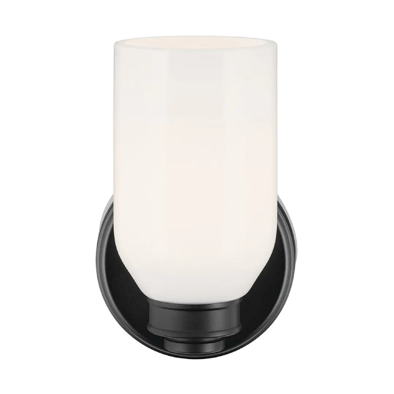 Kichler 55200 Shae 1-lt 9" Tall Wall Sconce - Black