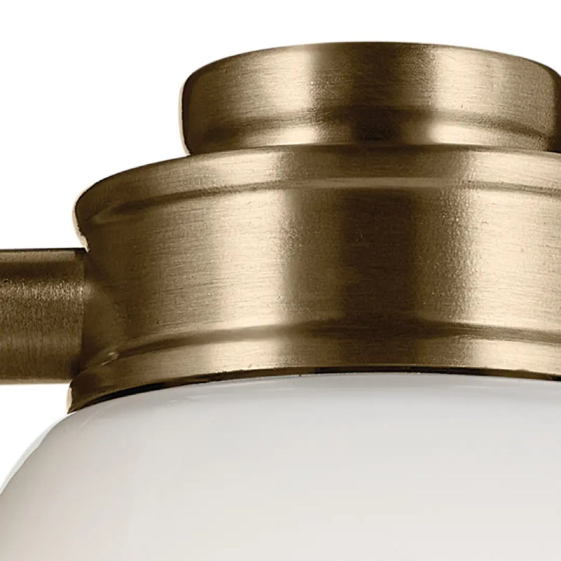 Kichler 55200 Shae 1-lt 9" Tall Wall Sconce - Champagne Bronze