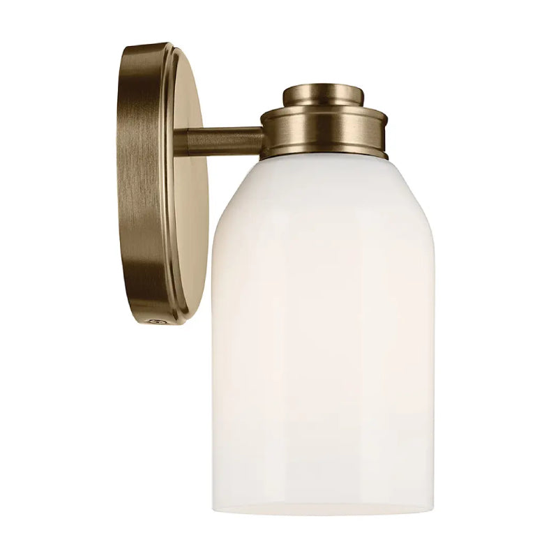 Kichler 55200 Shae 1-lt 9" Tall Wall Sconce - Champagne Bronze