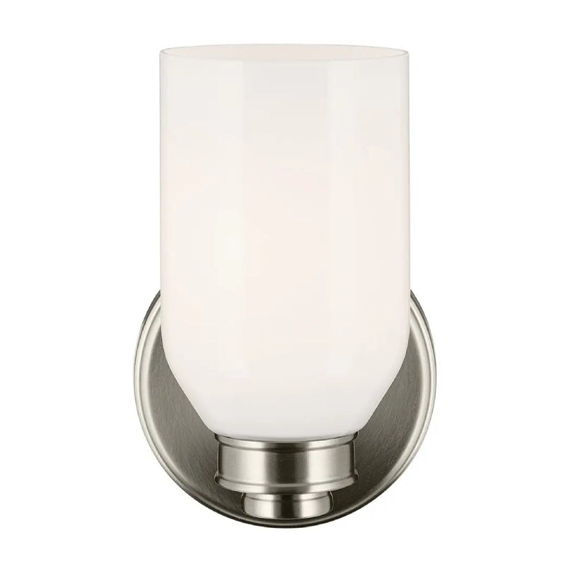 Kichler 55200 Shae 1-lt 9" Tall Wall Sconce - Brushed Nickel