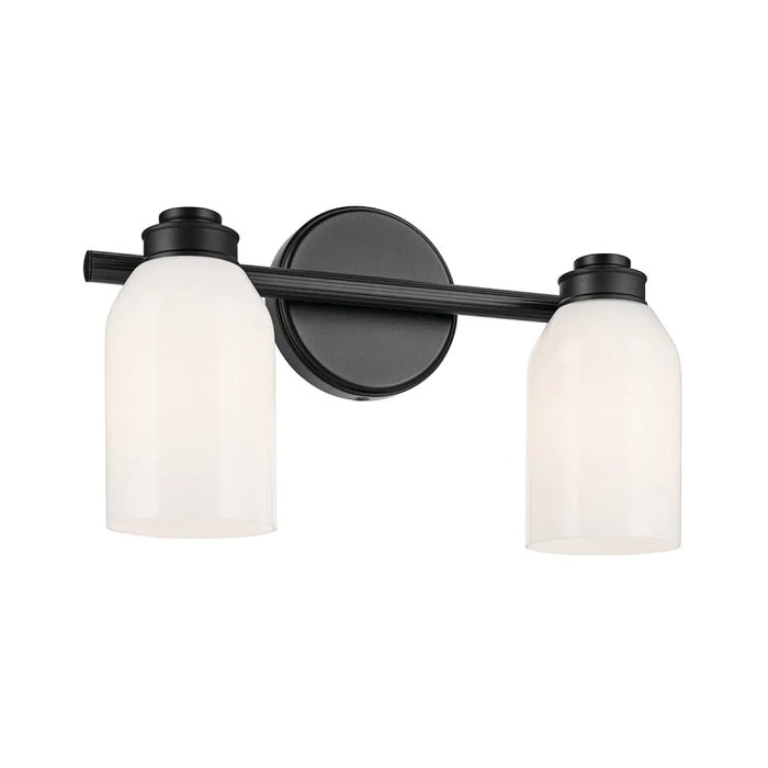 Kichler 55201 Shae 2-lt 15" Vanity Light - Black