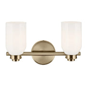 Kichler 55201 Shae 2-lt 15" Vanity Light - Champagne Bronze