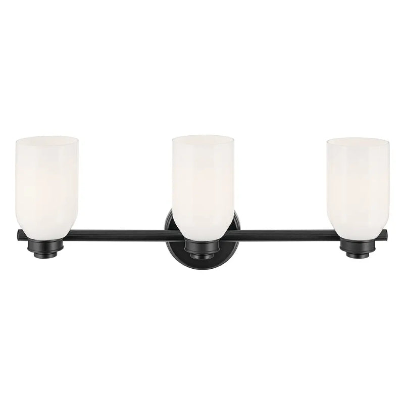 Kichler 55202 Shae 3-lt 24" Vanity Light - Black