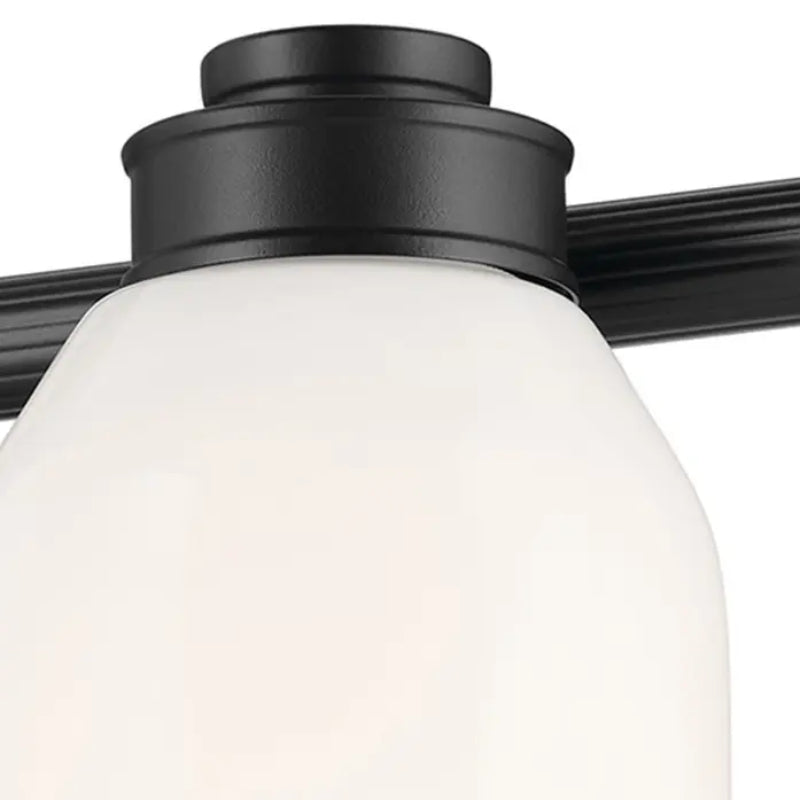 Kichler 55203 Shae 4-lt 32" Vanity Light - Black
