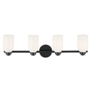 Kichler 55203 Shae 4-lt 32" Vanity Light - Black