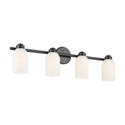 Kichler 55203 Shae 4-lt 32" Vanity Light - Black