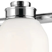 Kichler 55203 Shae 4-lt 32" Vanity Light - Chrome