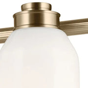 Kichler 55203 Shae 4-lt 32" Vanity Light - Champagne Bronze
