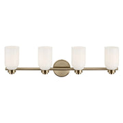 Kichler 55203 Shae 4-lt 32" Vanity Light - Champagne Bronze